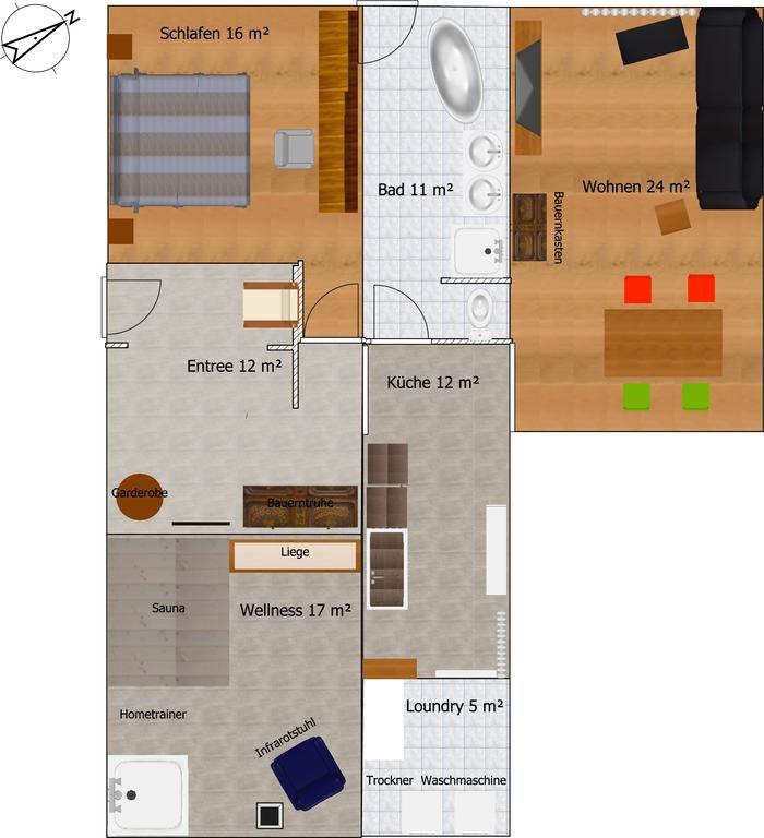 Gerda Wellness Apartment Grinzens Eksteriør billede